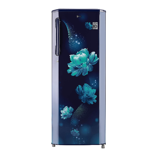 LG 270 L 3 Star Inverter Direct-Cool Single Door Refrigerator (GL-B281BBCX, Blue Charm)